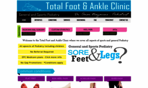 Footandankleclinic.com.au thumbnail