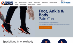 Footandankleexperts.com.au thumbnail