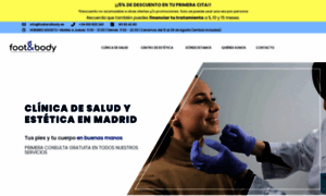 Footandbodymadrid.es thumbnail