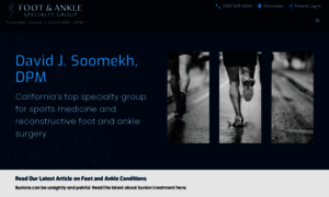 Footanklespecialtygroup.com thumbnail