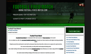 Football-fixed-match.com thumbnail