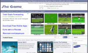 Football-games.shegame.com thumbnail