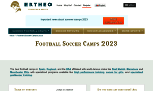 Football-soccer-camps.com thumbnail