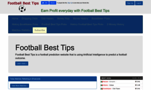 Footballbesttips.com thumbnail