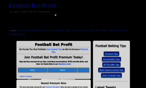 Footballbetprofit.com thumbnail