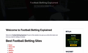 Footballbettingexplained.co.uk thumbnail