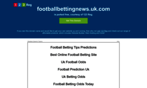 Footballbettingnews.uk.com thumbnail