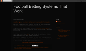 Footballbettingsystemsthatwork.blogspot.com thumbnail