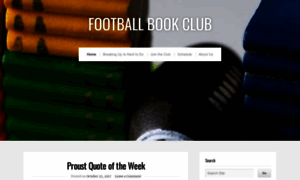 Footballbookclub.com thumbnail