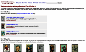 Footballcardgallery.com thumbnail