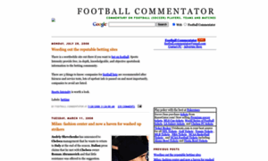 Footballcommentator.blogspot.com thumbnail