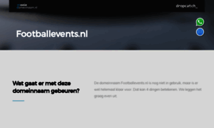 Footballevents.nl thumbnail