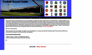 Footballgroundhotels.co.uk thumbnail