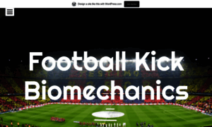 Footballkickbiomechanics.wordpress.com thumbnail