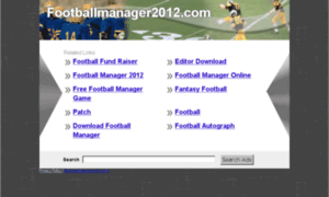 Footballmanager2012.com thumbnail