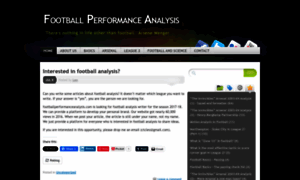Footballperformanceanalysis.com thumbnail