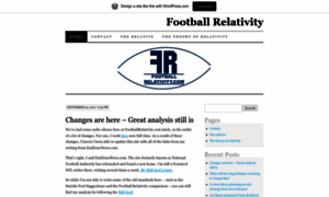 Footballrelativity.wordpress.com thumbnail