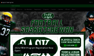 Footballsaskatchewan.ca thumbnail