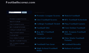 Footballscorez.com thumbnail