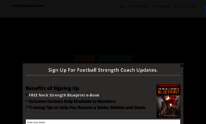 Footballstrengthcoach.com thumbnail