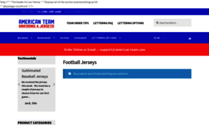 Footballteamuniforms.com thumbnail