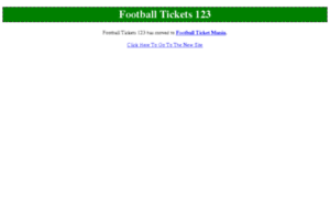 Footballtickets123.com thumbnail