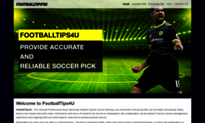 Footballtips4u.info thumbnail