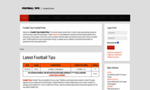 Footballtipsfootballpicks.com thumbnail