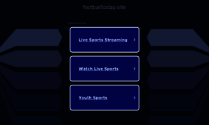 Footballtoday.site thumbnail
