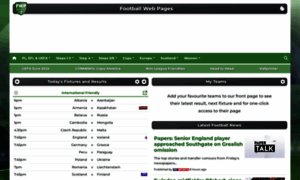 Footballwebpages.co.uk thumbnail