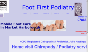 Footfirstpodiatry.co.uk thumbnail