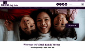 Foothillfamilyshelter.org thumbnail