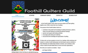 Foothillquilters.org thumbnail