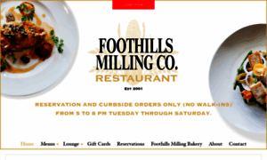 Foothillsmillingcompany.com thumbnail