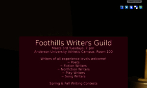 Foothillswritersguild.com thumbnail