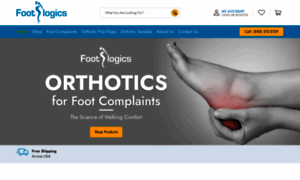 Footlogics-orthotics.com thumbnail