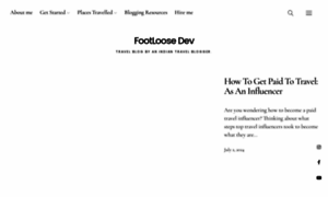 Footloosedev.com thumbnail