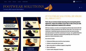 Footwear-solutions.com.au thumbnail