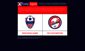 Footyjapan.com thumbnail