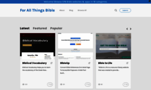 Forallthings.bible thumbnail