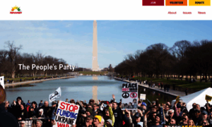 Forapeoplesparty.org thumbnail