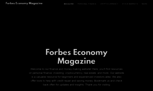 Forbeseconomy.com thumbnail