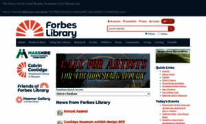 Forbeslibrary.org thumbnail