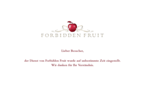 Forbiddenfruit.de thumbnail