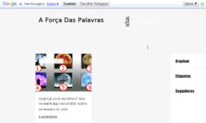 Forcadaspalavrasfb.blogspot.com.br thumbnail