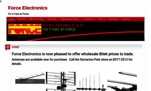 Force-electronics.com.au thumbnail