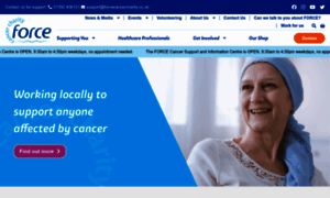 Forcecancercharity.co.uk thumbnail
