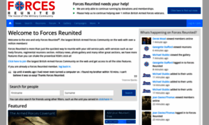 Forcesreunited.org.uk thumbnail