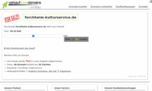 Forchheim-kulturservice.de thumbnail