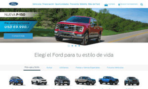 Ford.com.ar thumbnail